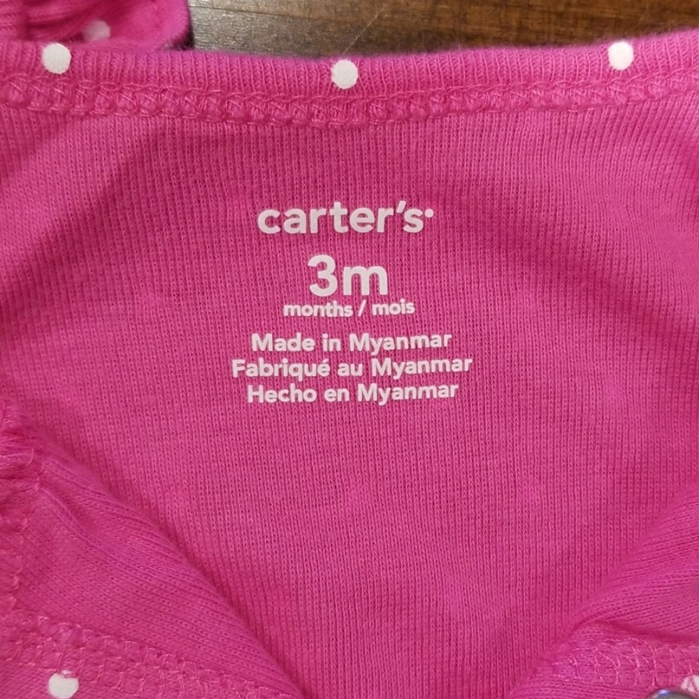 Carter's romper, BRAND NEW, 3 months. - Picture 3 of 3